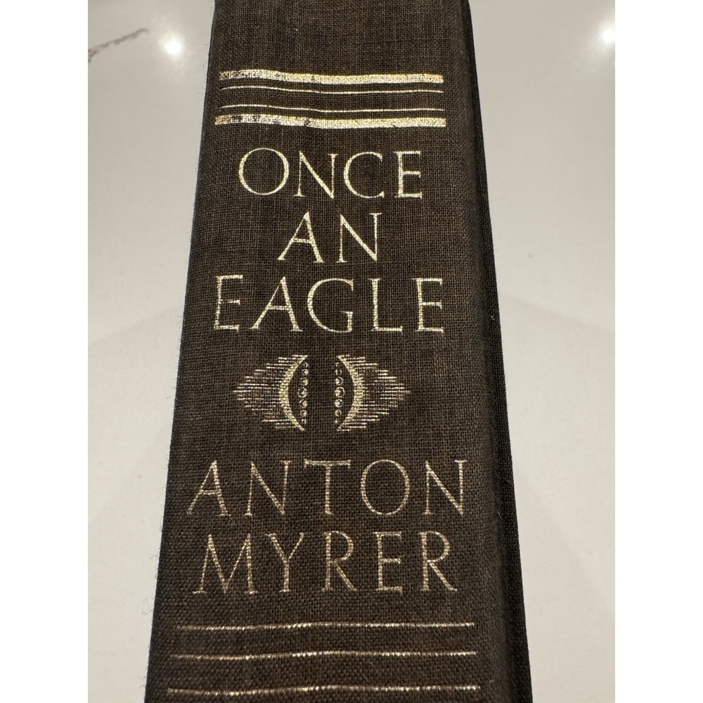 Rare Vintage Once an Eagle By Anton Myrer (Hardcover - 1968)  First Edition